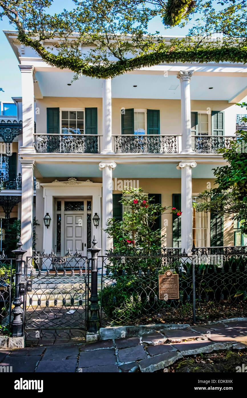 Das Brevard Reis Haus Im Garden District Von New Orleans LA Stockfotografie Alamy Das Brevard Reis Haus Im Garden District Von New Orleans LA Stockfotografie Alamy