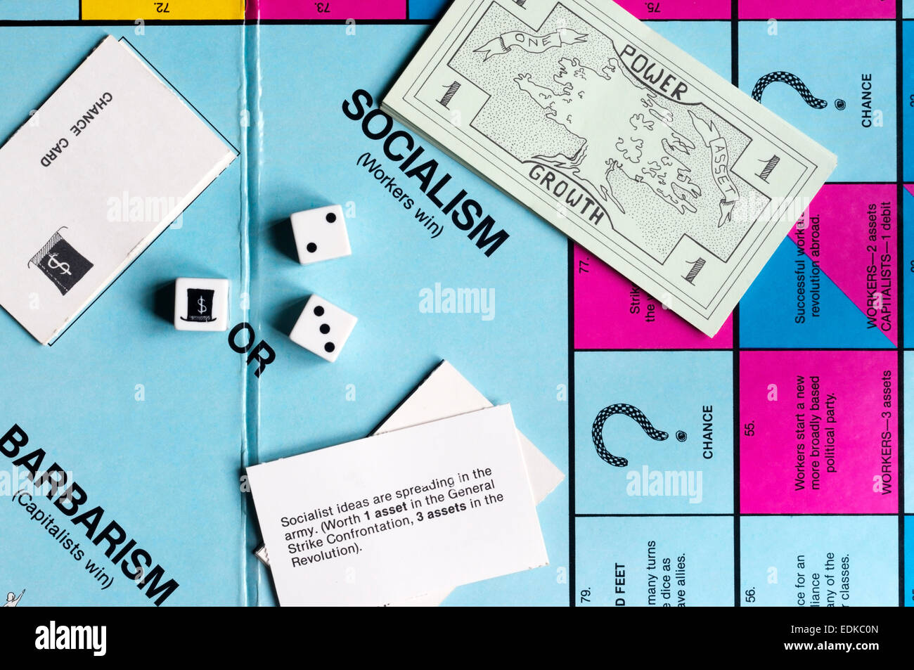 Klassenkampf entstand durch Politik New York Universitätsprofessor Bertell Ollman 1978 Studenten über Marxismus zu lehren. Stockfoto