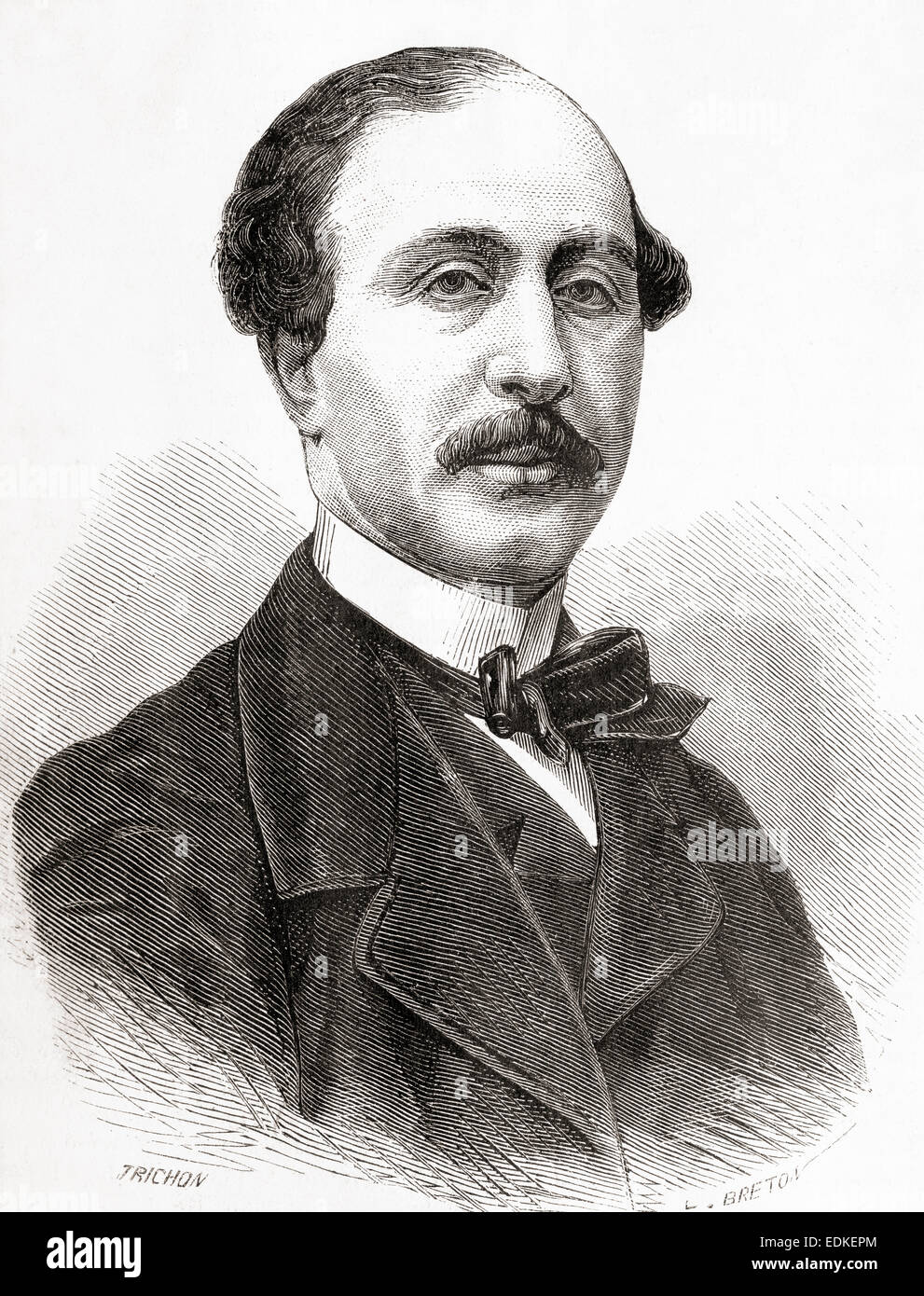 Lucien Anatole Prévost-Paradol, 1829-1870.   Französischer Journalist und Essayist. Stockfoto