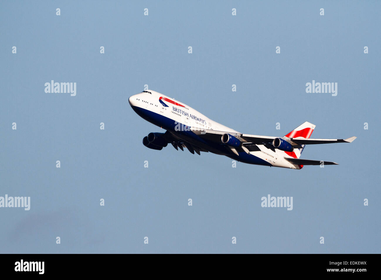 G-BNLP British Airways Boeing 747 436, England, Großbritannien Stockfoto