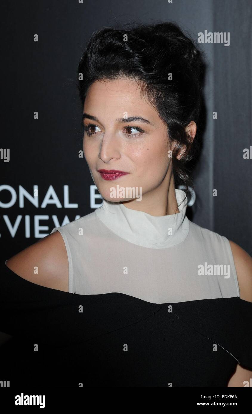 New York, NY, USA. 6. Januar 2015. Jenny Slate im Ankunftsbereich für National Board Review Awards Gala 2015, Cipriani 42nd Street, New York, NY 6. Januar 2015. Stockfoto