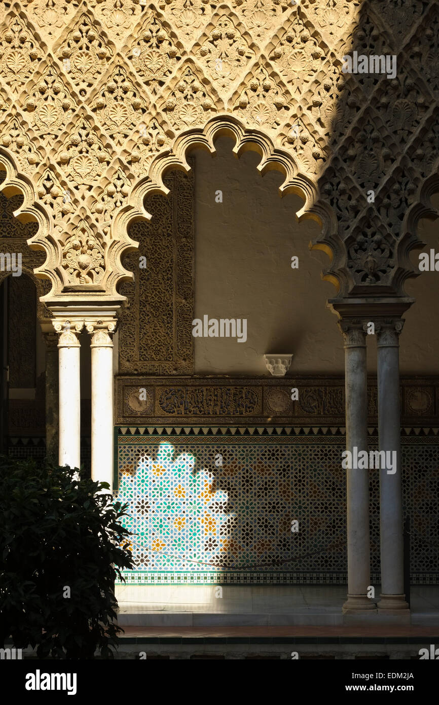 Fotohintergrund Sevilla Plaza De España – 2,1x1,5 M, Polyester, Renaissance-Stil