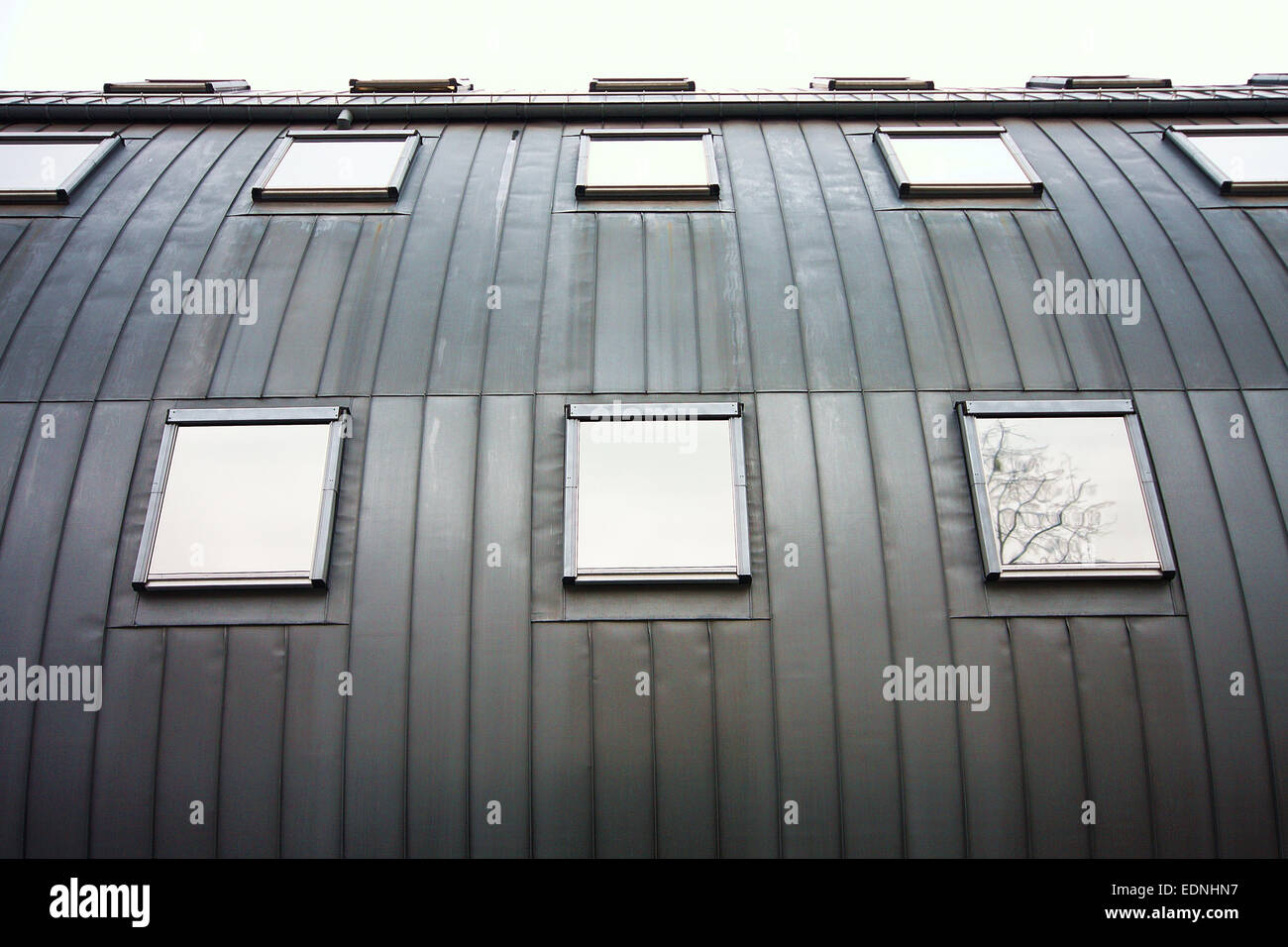 Abstrakt Architektur in schwarz / weiß Stockfoto
