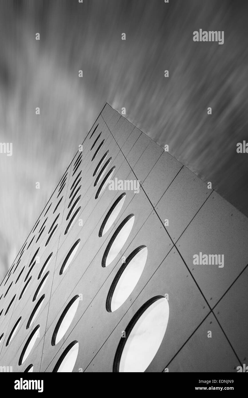 Abstrakt schwarz / weiß-Architektur Stockfoto