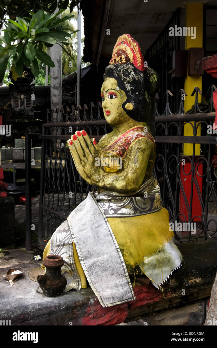 Balinesische Statue. Sanur, Bali, Indonesien Stockfoto