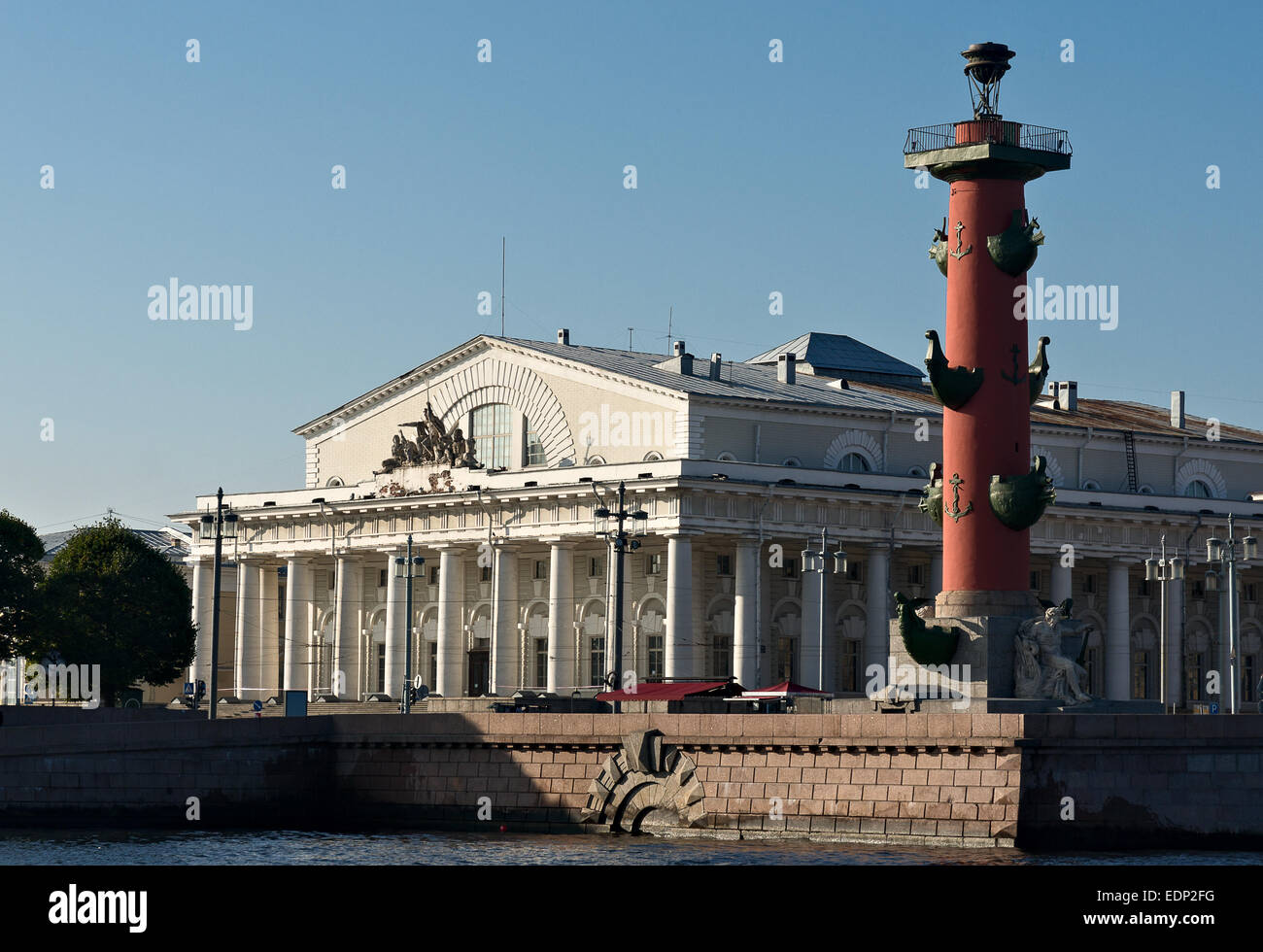 Sankt Petersburg in Russland alte Börse Stockfoto