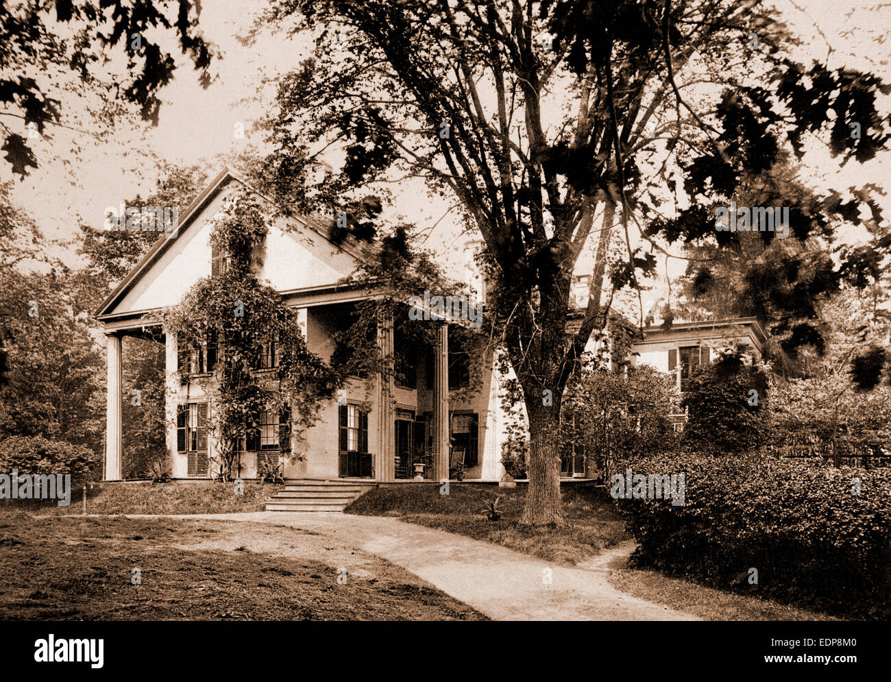 Whittier House, Danvers, Massachusetts, Whittier, John Greenleaf, 1807-1892, Wohnungen, Vereinigte Staaten von Amerika, Massachusetts Stockfoto