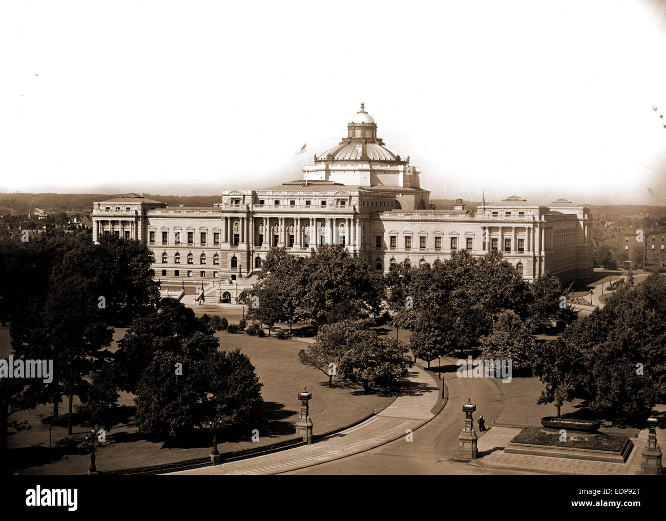 Washington, D.C, Library of Congress, Bibliothek des Kongresses, Bibliotheken, Plazas, Vereinigte Staaten von Amerika, District of Columbia, Washington Stockfoto