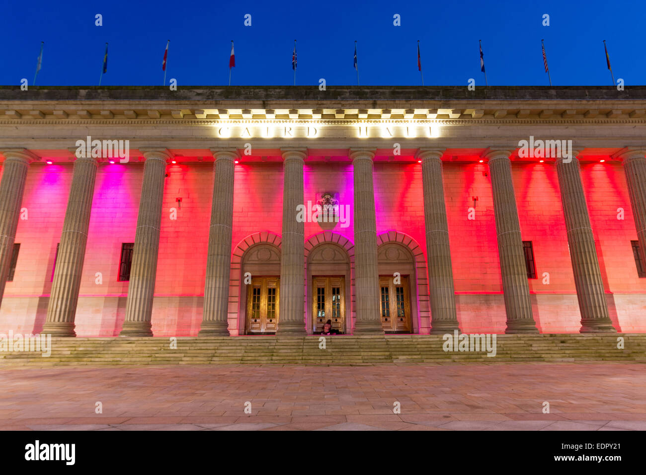 Caird Hall Konzert Auditorium von James key dundee Stockfoto