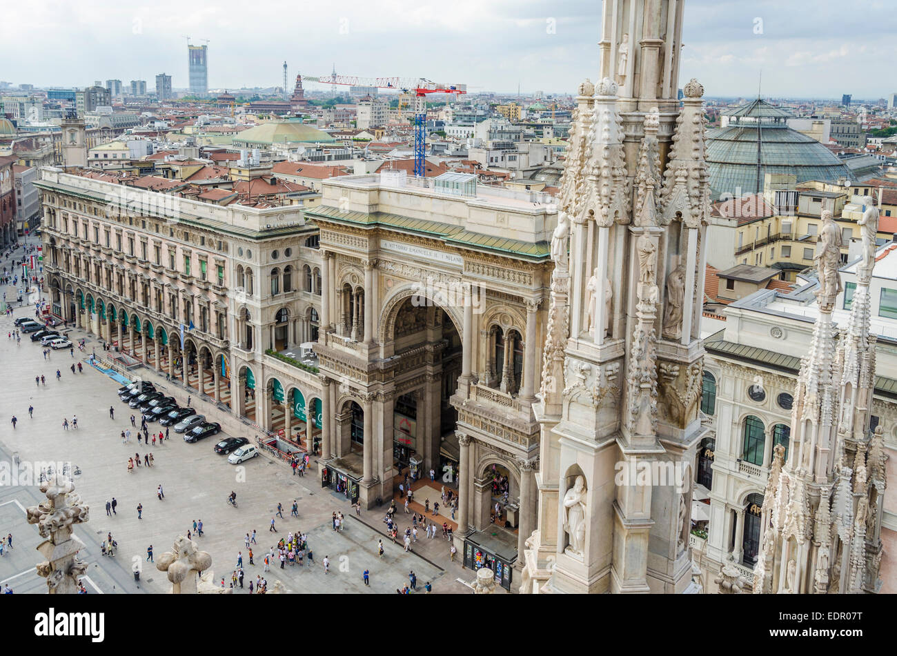 Mailänder Dom, Mailand, Italien Stockfoto
