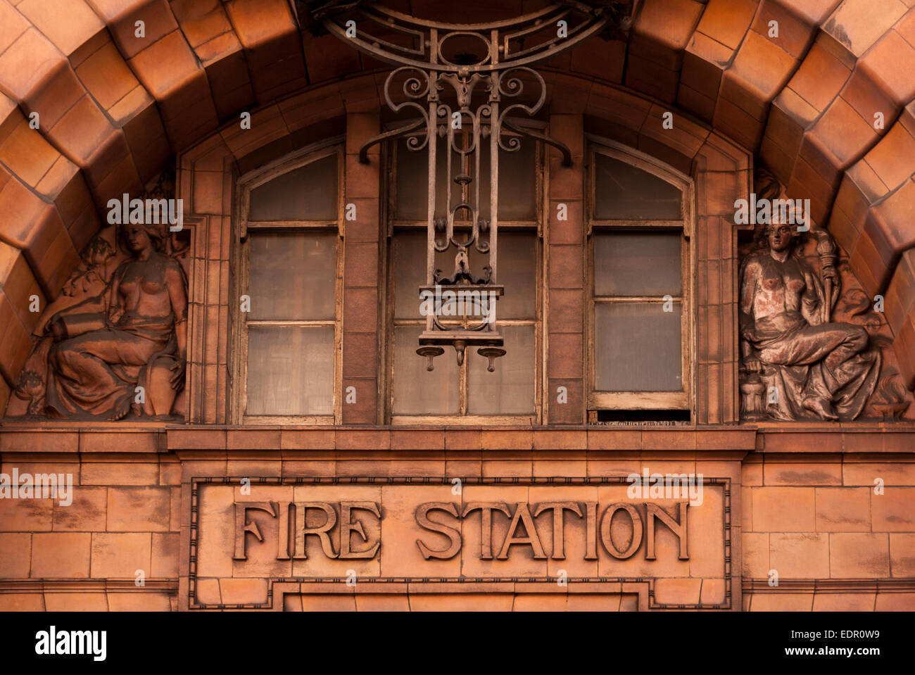 Die alte Feuerwache, Manchester Stockfoto