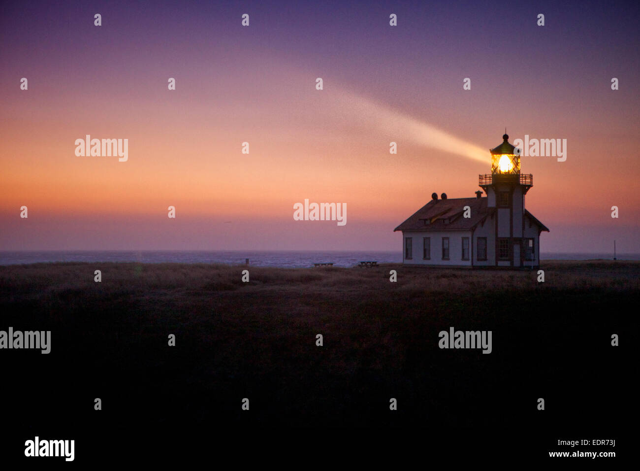 Point Cabrillo Light house Stockfoto
