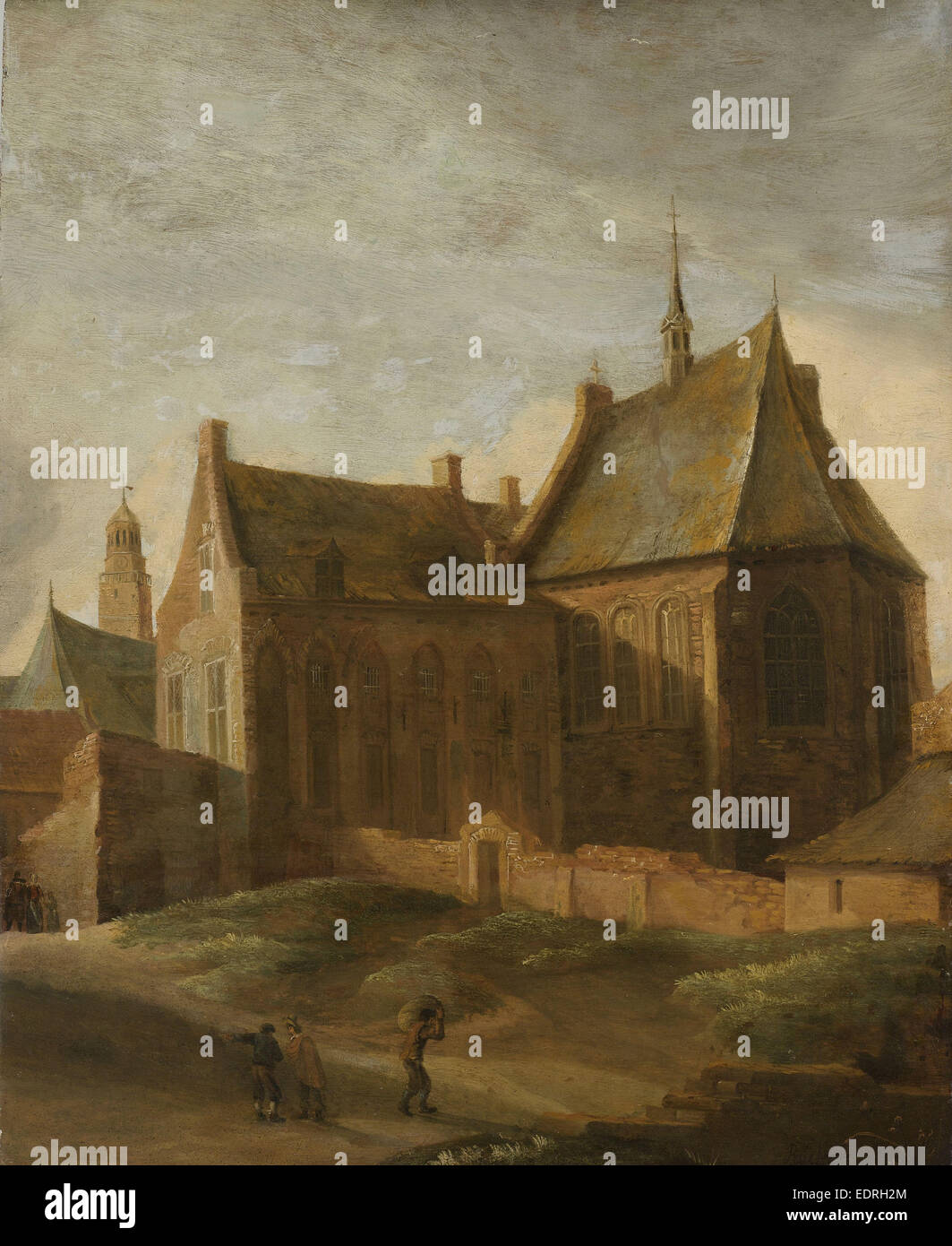 Kloster der Heiligen Agnes in Utrecht, die Niederlande, Pieter des Ruelles, 1650-1658 Stockfoto