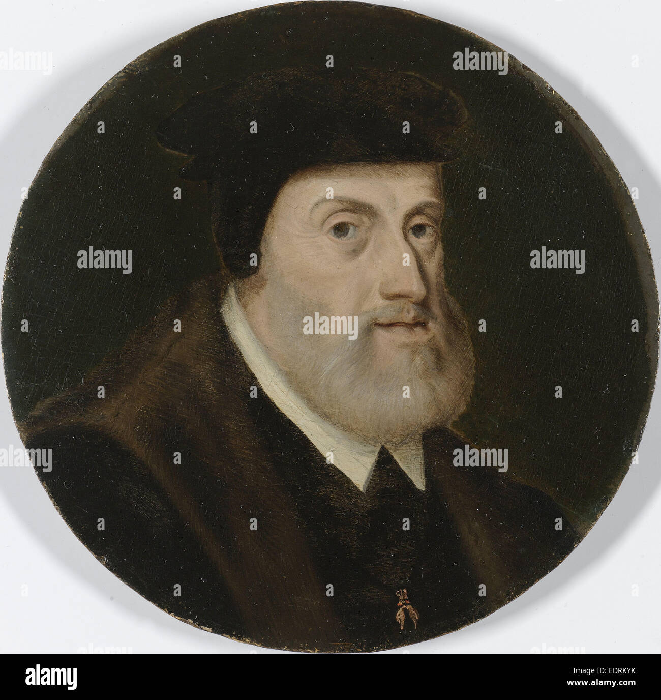 Porträt von Charles V, Heiliger römischer Kaiser, anonym, c. 1550 Stockfoto