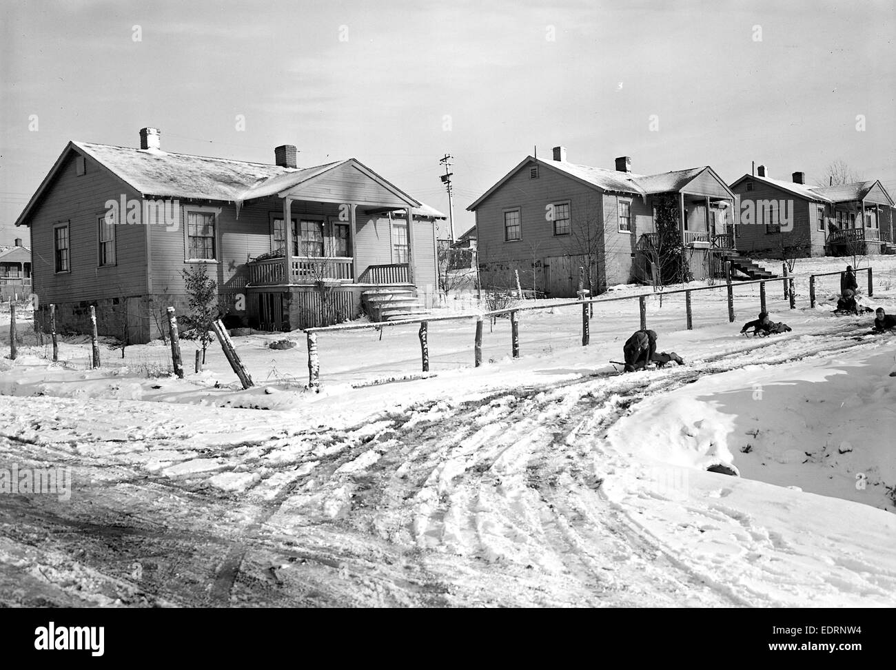 Scotts Run, West Virginia. Neue Schanze - ein neues Lager. Die beste Gemeinschaft auf Scotts Run, März 1937, Lewis Hine, 1874-1940 Stockfoto