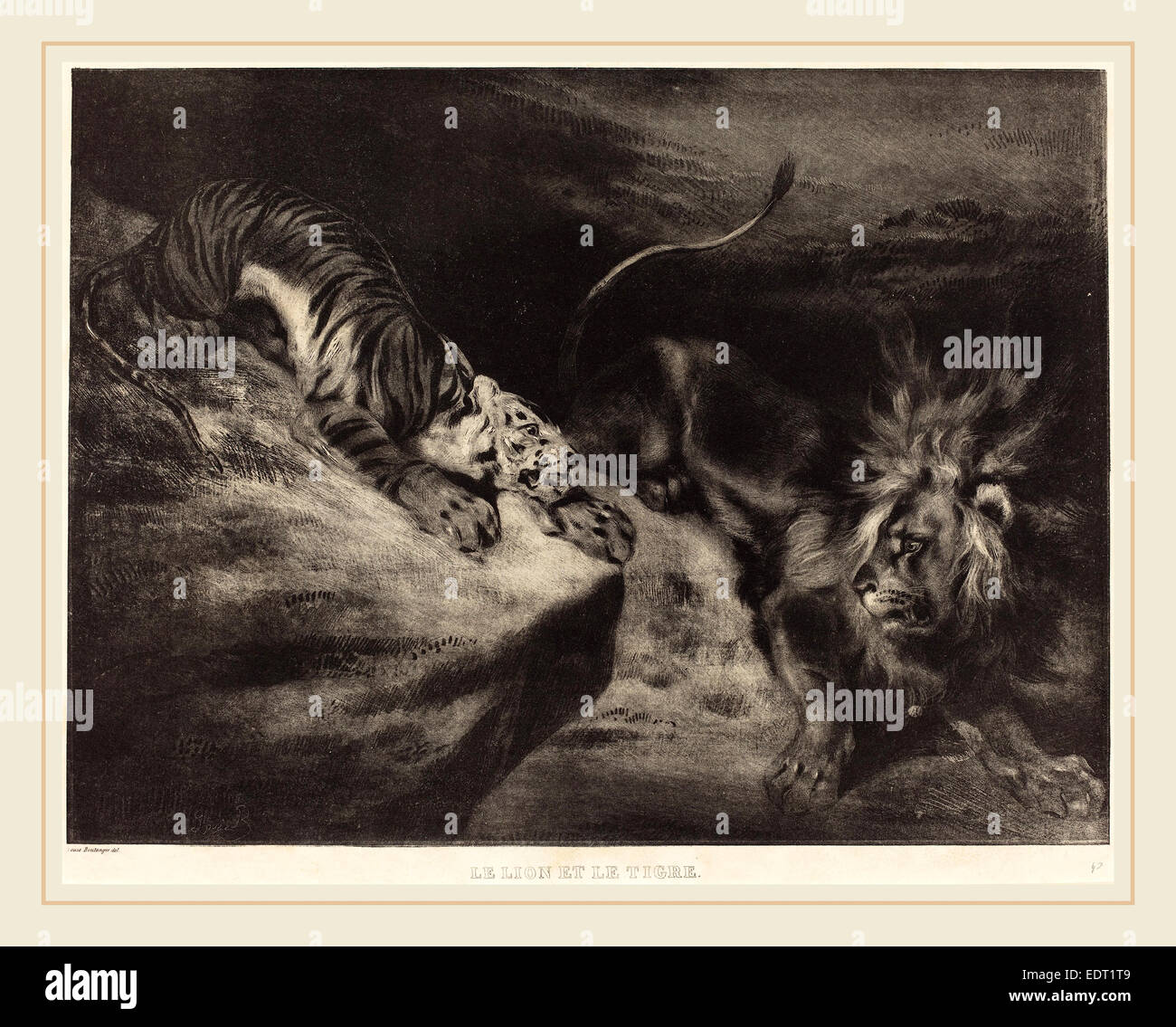 Le tigre -Fotos und -Bildmaterial in hoher Auflösung – Alamy