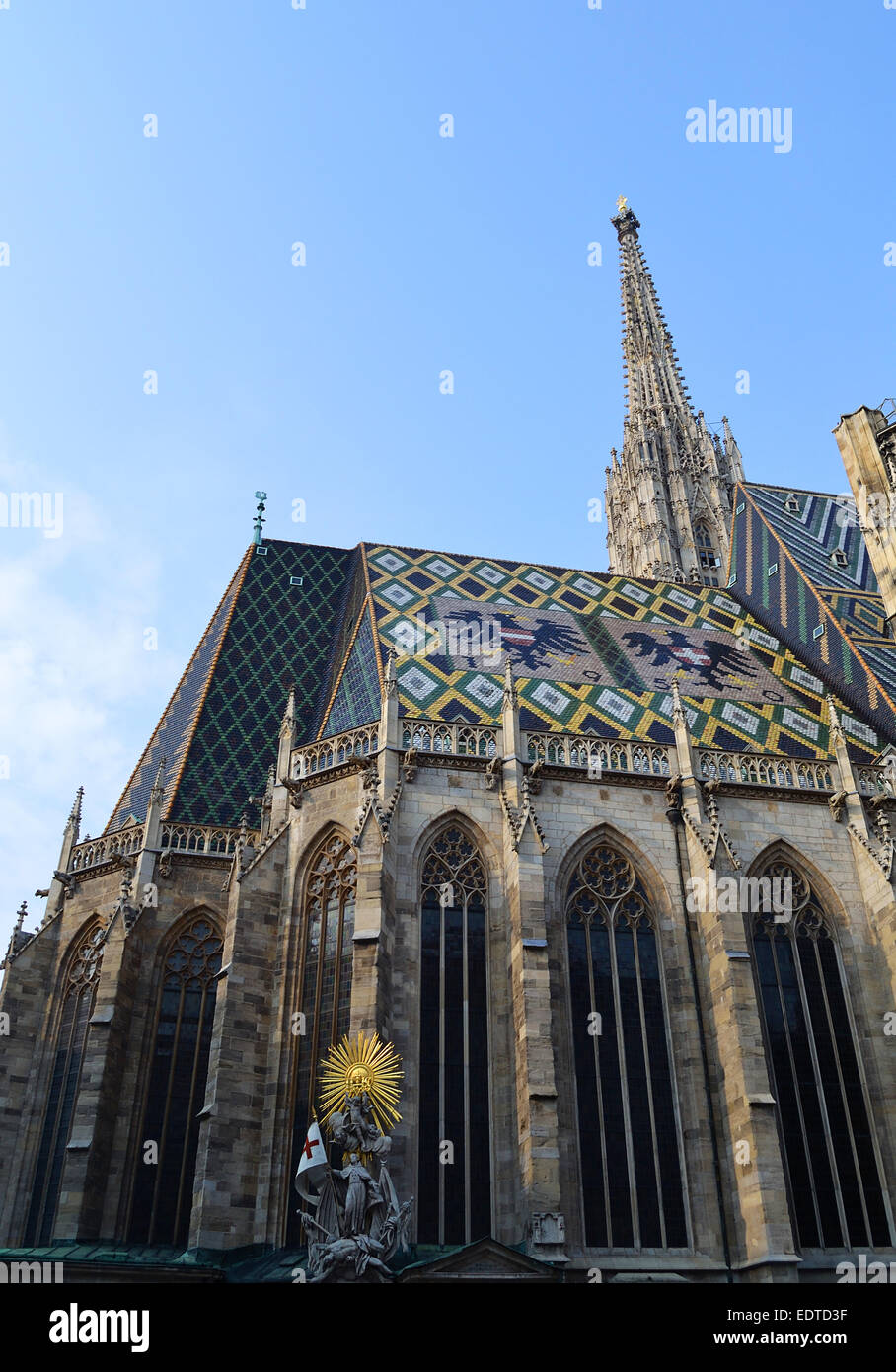 Stephansdom Wien, Österreich Stockfoto