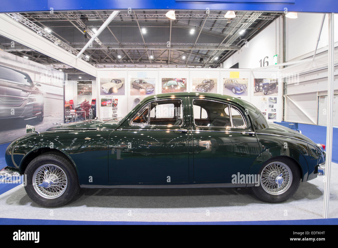 9. Januar 2015. Cl Klassiker Stand Auf Der Classic Car Show In London 