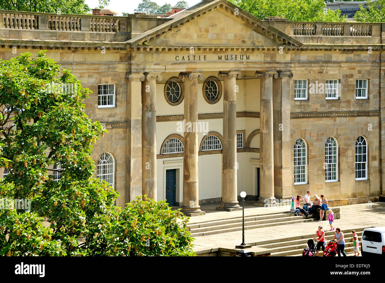 Schloss MUSEUM NEW YORK in der Nähe von Clifford's Tower" YORK YORKSHIRE ENGLAND GROSSBRITANNIEN Stockfoto