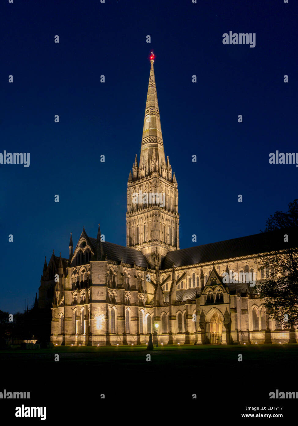 Europa; Großbritannien, England, Wiltshire, Kathedrale von Salisbury Stockfoto