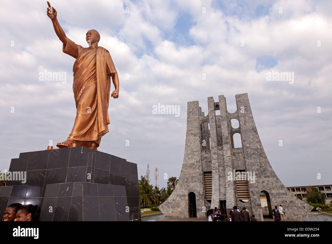 Kwame Nkrumah Memorial Park, Accra, Ghana, Afrika Stockfoto