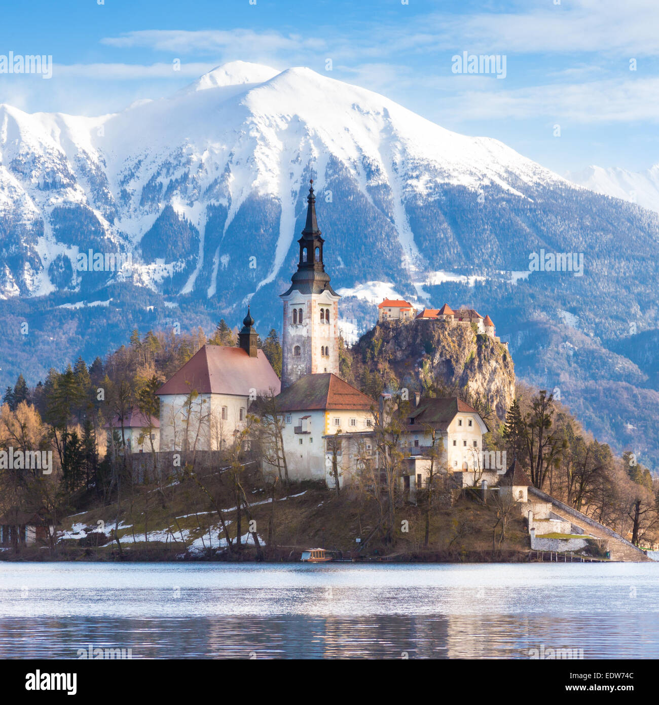 Bled, Slowenien, Europa. Stockfoto