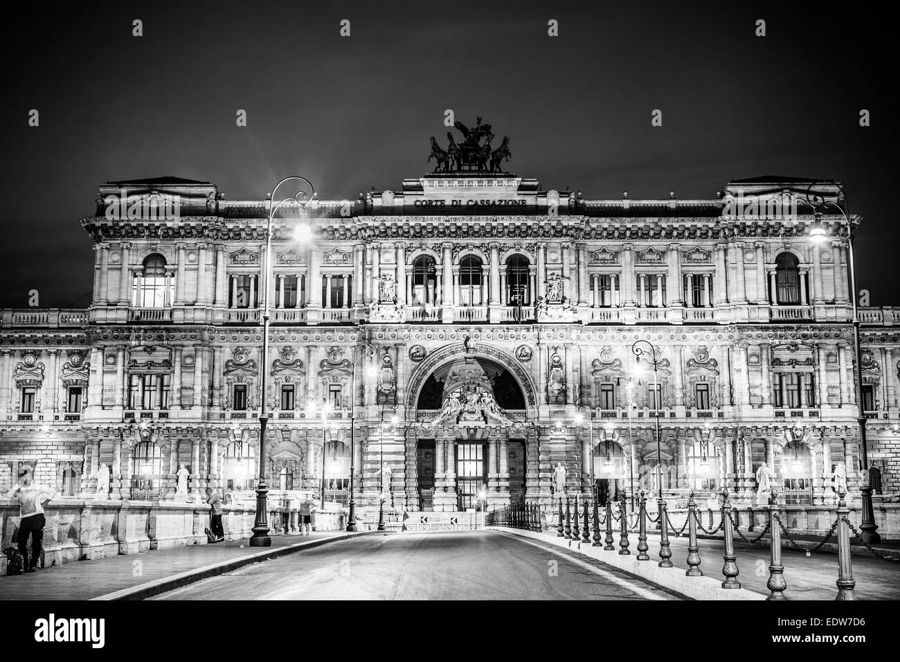 Rom, Italien. Palais de Justice. Stockfoto