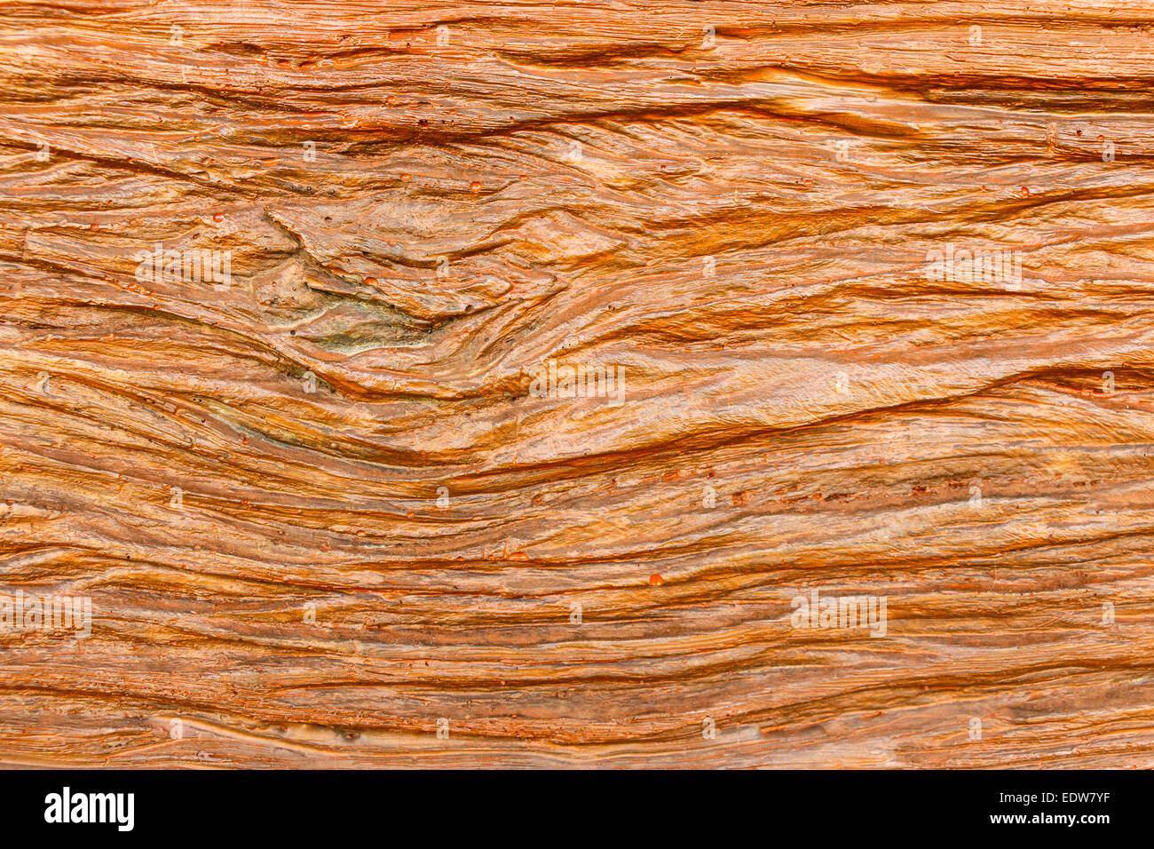 eine braune Holz Wand Textur in thailand Stockfoto