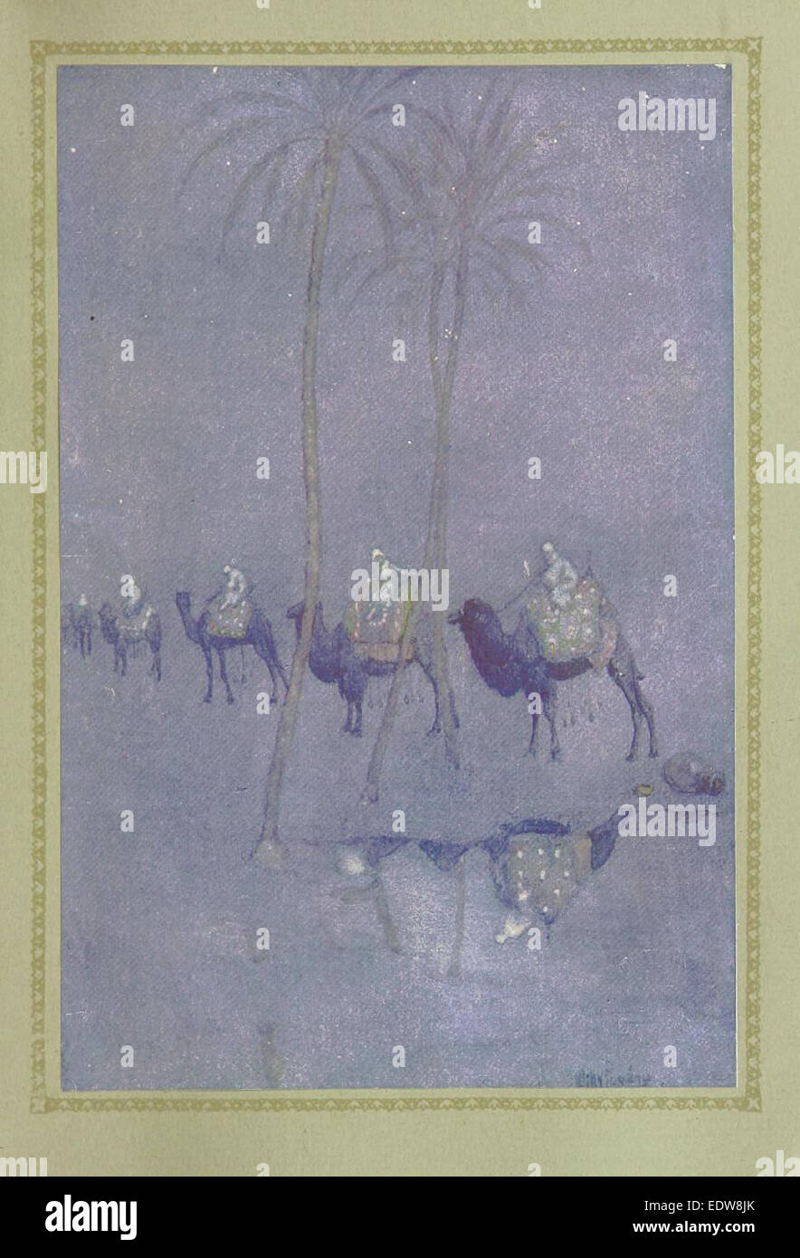 (FitzGerald) Das Rubaiyat von Omar Khayyam (publ. 1913) - p061 Stockfoto