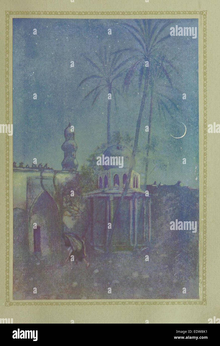 (FitzGerald) Das Rubaiyat von Omar Khayyam (publ. 1913) - p093 Stockfoto