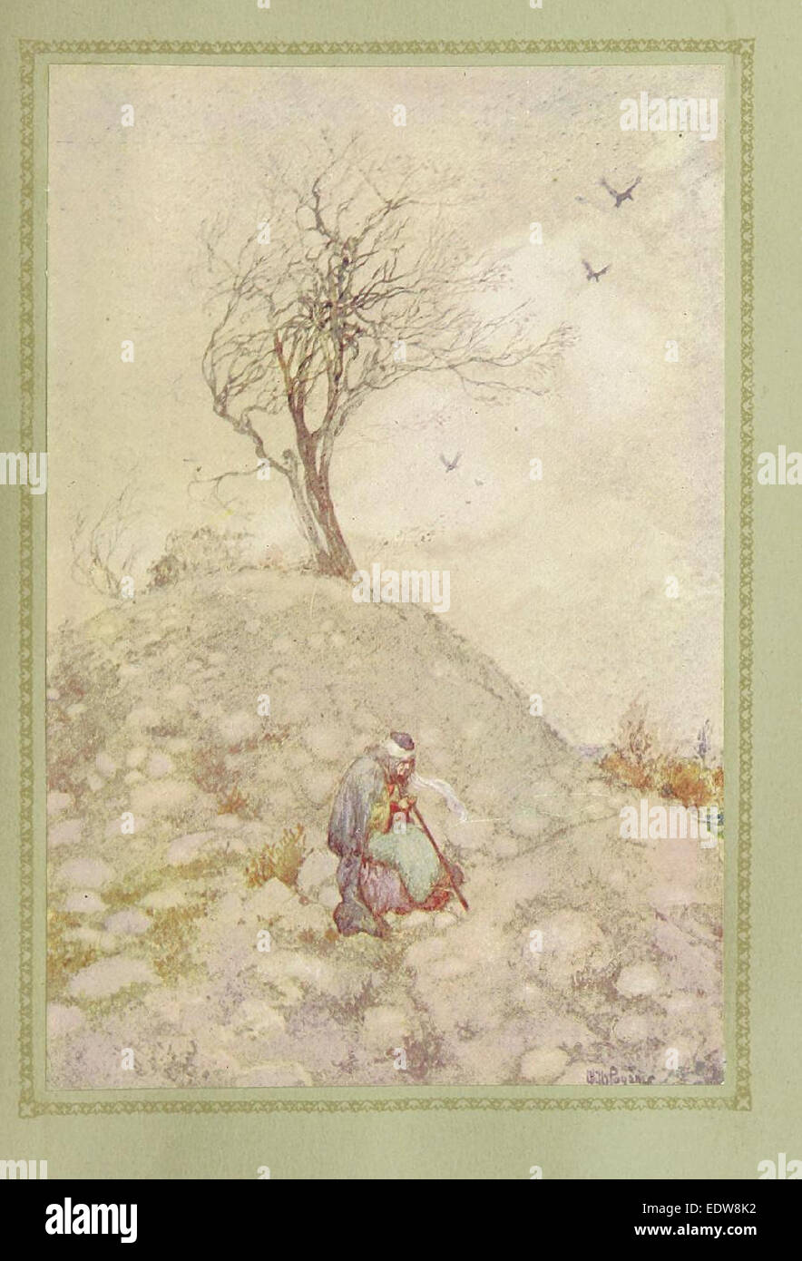 (FitzGerald) Das Rubaiyat von Omar Khayyam (publ. 1913) - p101 Stockfoto