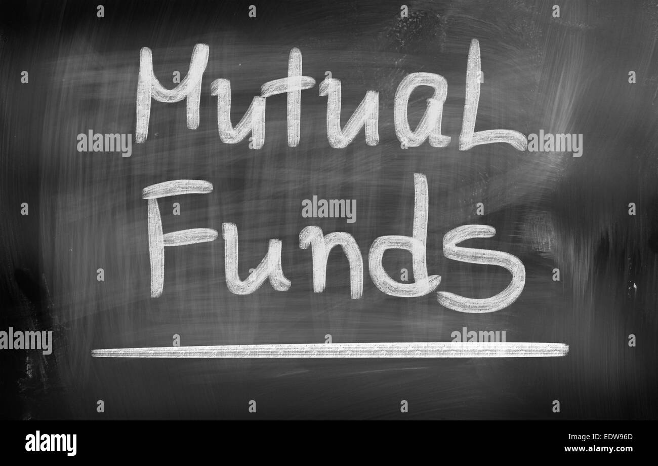 Investmentfonds-Konzept Stockfoto