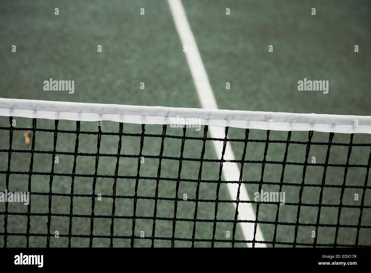 Tennisplatz Netto Stockfoto