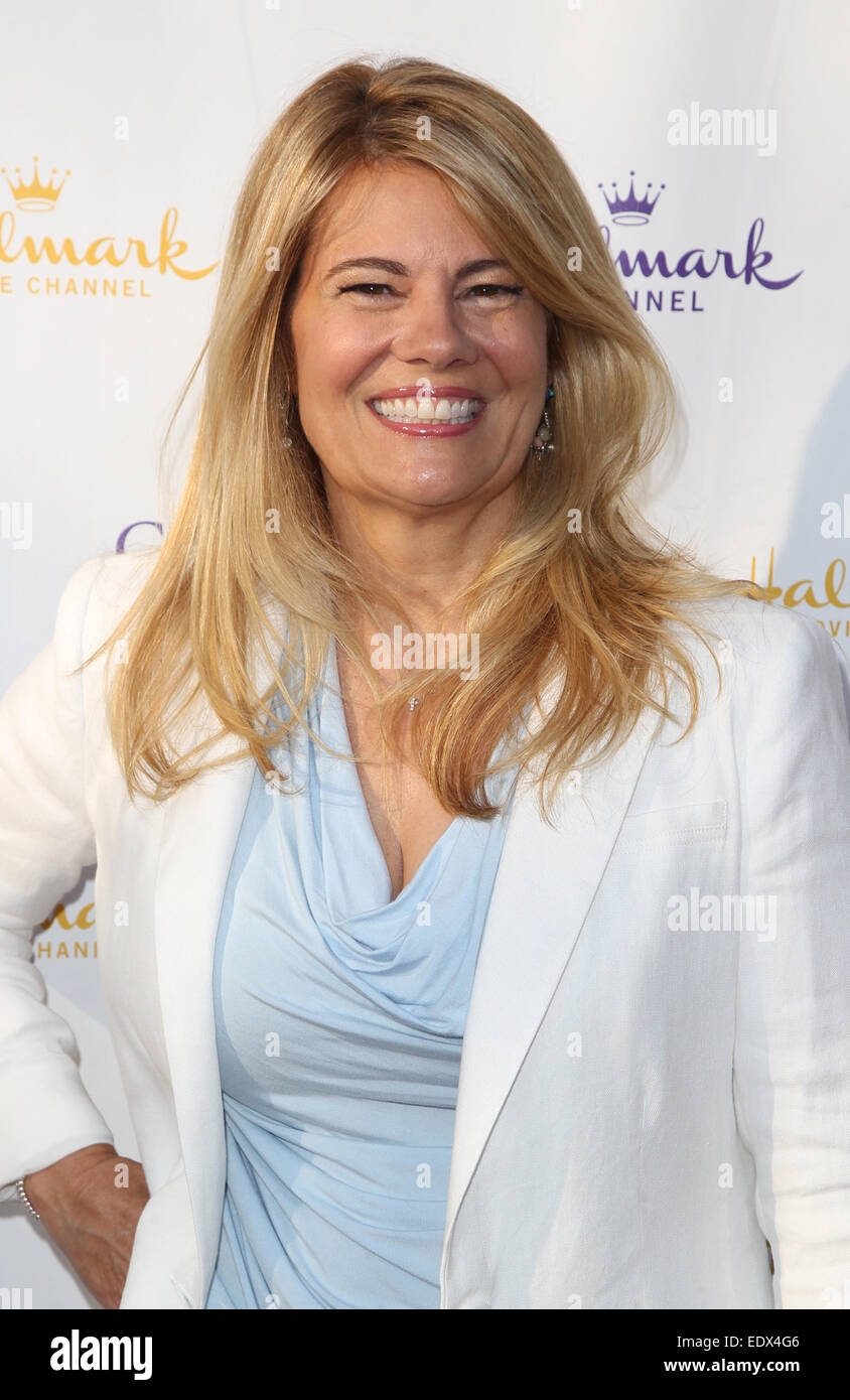 Hallmark Channel und Hallmark Movie Channel Sommer 2014 TCA drücken Tour Gala - Arrivlals mit: Lisa Whelchel Where: Beverly Hills, Kalifornien, Vereinigte Staaten, wann: 8. Juli 2014 Stockfoto