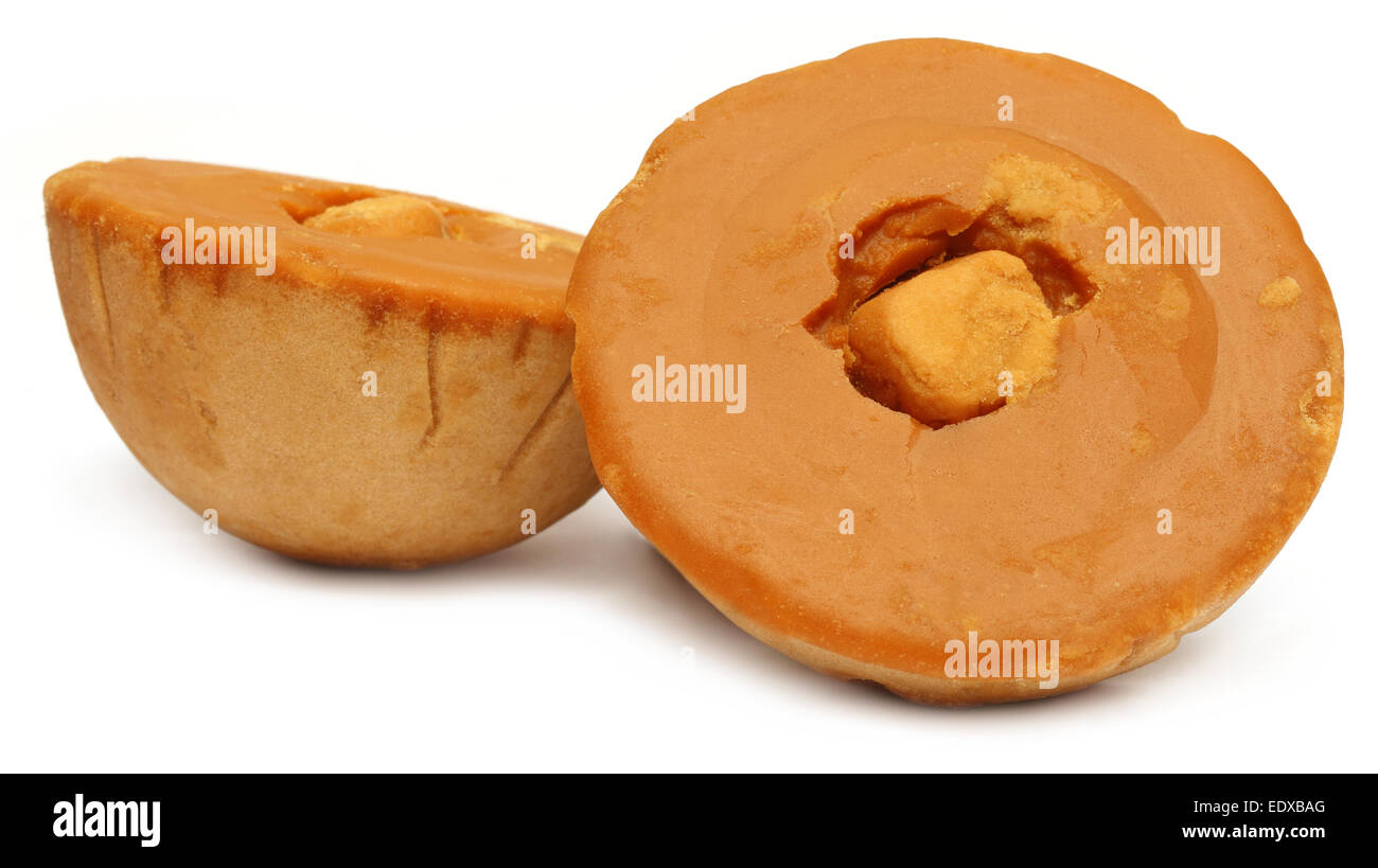 Harte Melasse oder Patali Gur in Südostasien Stockfoto