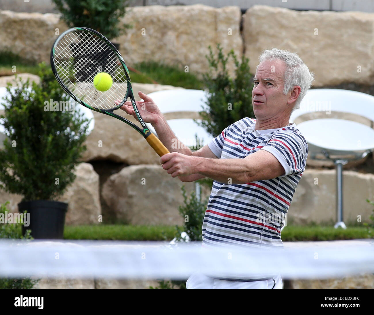 ATP World Tour Mercedes Cup 2014 im TC Weissenhof. Mit John