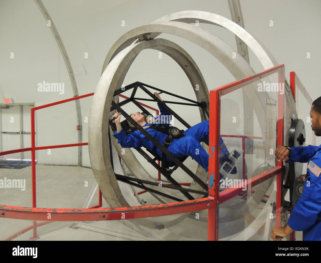 Das Marshall Space Flight Center (MSFC) ist das wichtigste Zentrum der NASA für Raketenantriebe und die Entwicklung von Raumfahrzeugen. Sie spielt eine zentrale Rolle bei der Entwicklung der Weltraumtechnologie für bemannte Raumfahrt- und Explorationsmissionen. Stockfoto