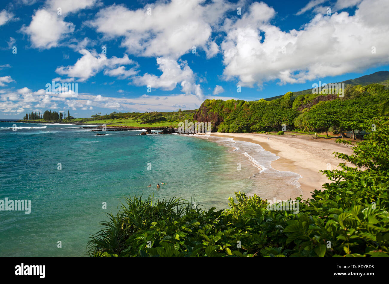 Hamoa Beach, Maui Stockfoto