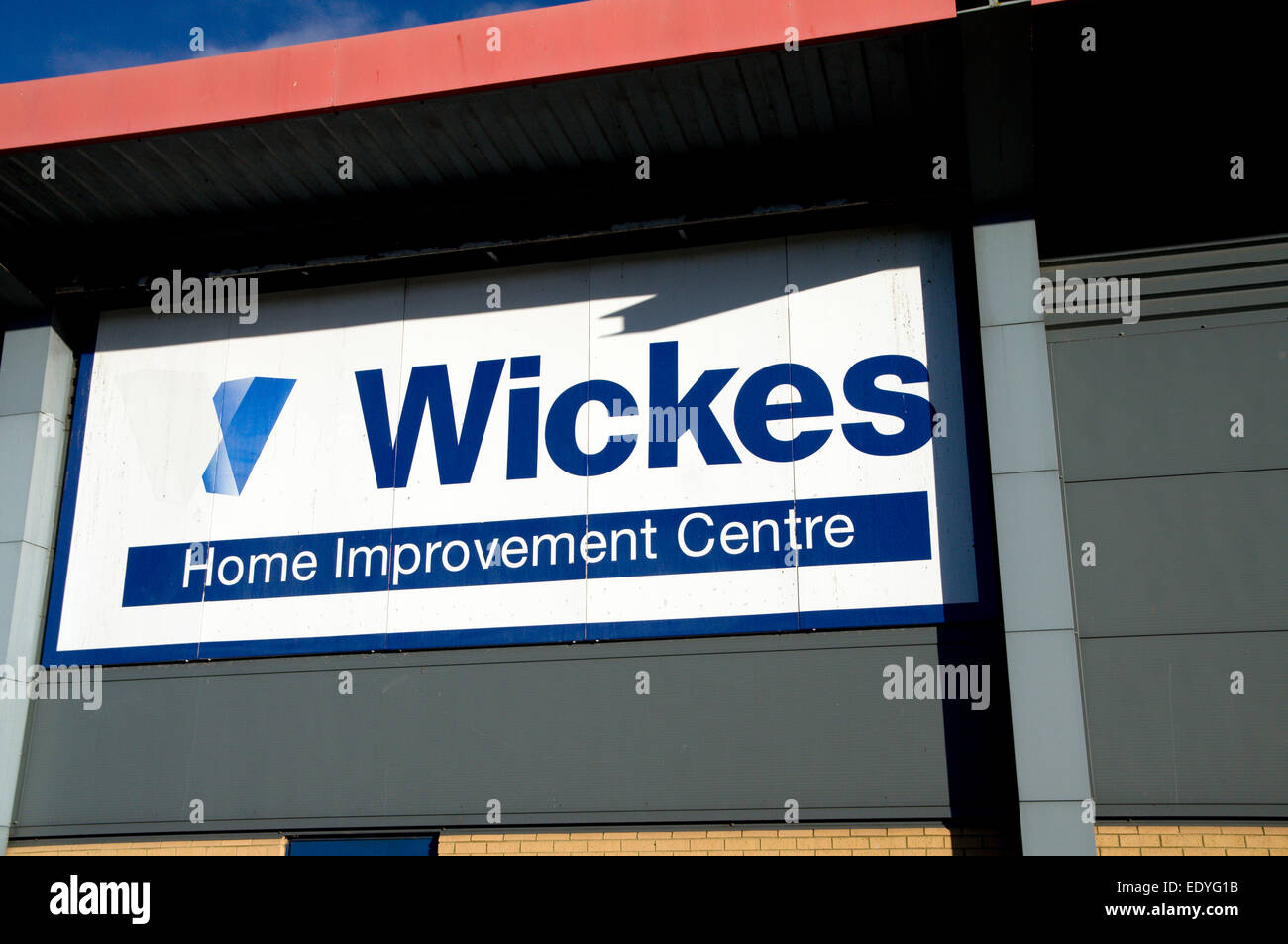 Wickes Home Verbesserung Zentrum, Gabalfa, Cardiff, Wales, UK. Stockfoto