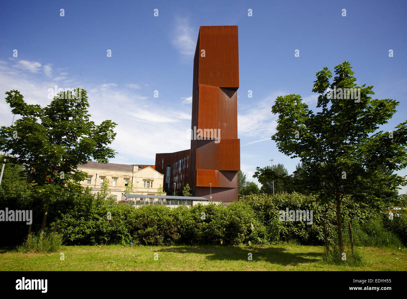 Breite Schuss der Fernsehturm in Leeds Stockfoto