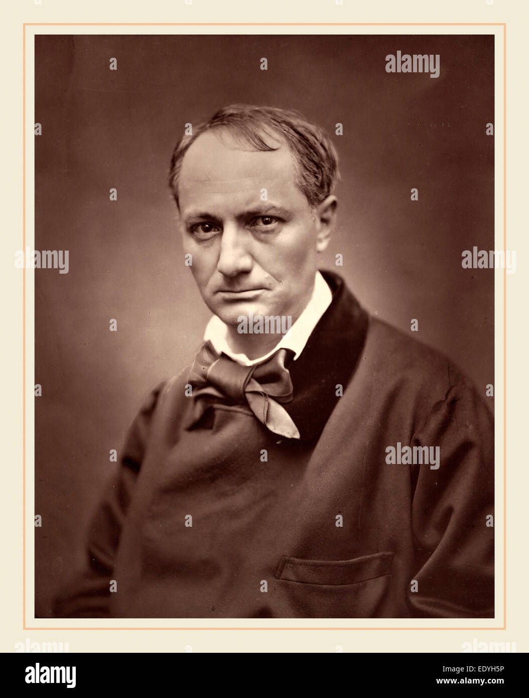 Étienne Carjat, Charles Baudelaire, French, 1828-1906, 1861 ...