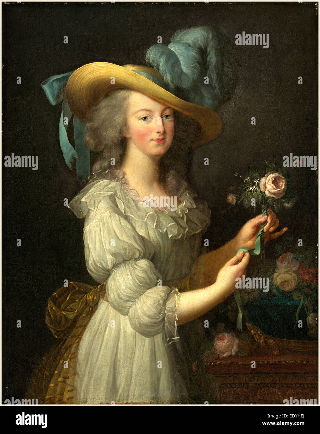 nach Elisabeth Louise Vigée Le Brun, Marie-Antoinette, nach 1783, Öl auf Leinwand Stockfoto