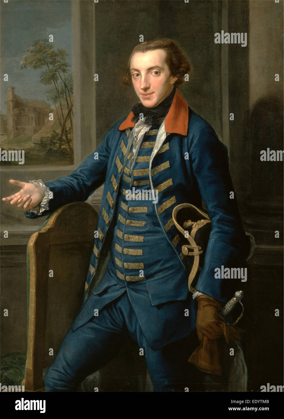 William Weddell, Pompeo Batoni, 1708-1787, Italienisch Stockfoto