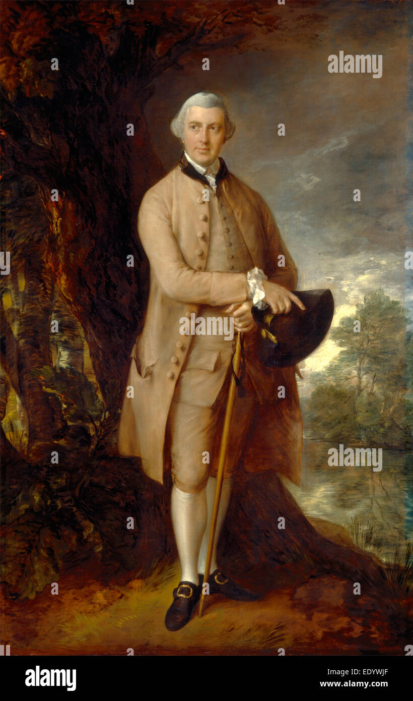 William Johnstone-Pulteney, später 5. Baronet, Thomas Gainsborough, 1727-1788, Brite/Britin Stockfoto