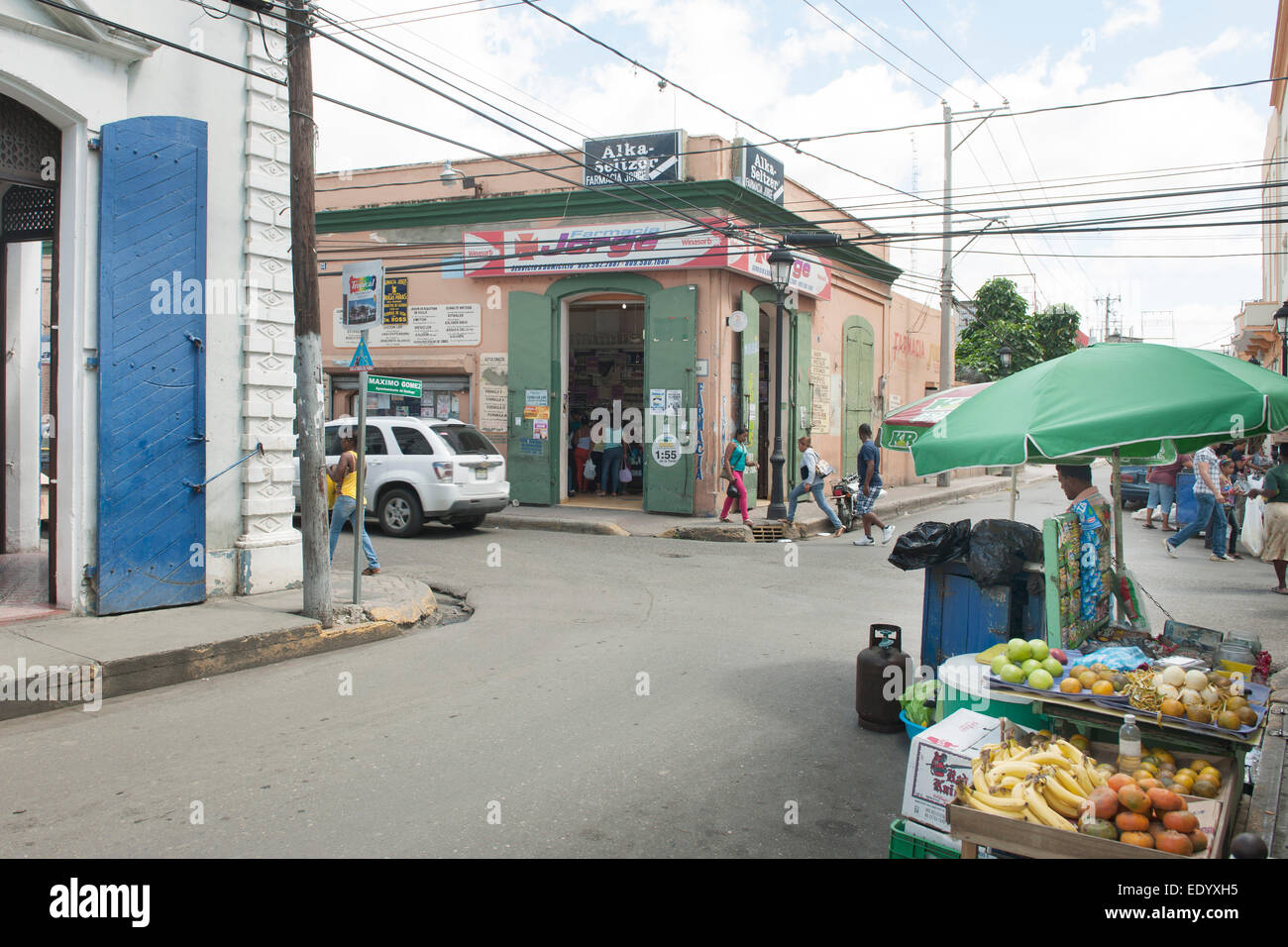 Dominikanische Republik, Cibao-Tal, Santiago De Los Caballeros, Centro Historico Stockfoto