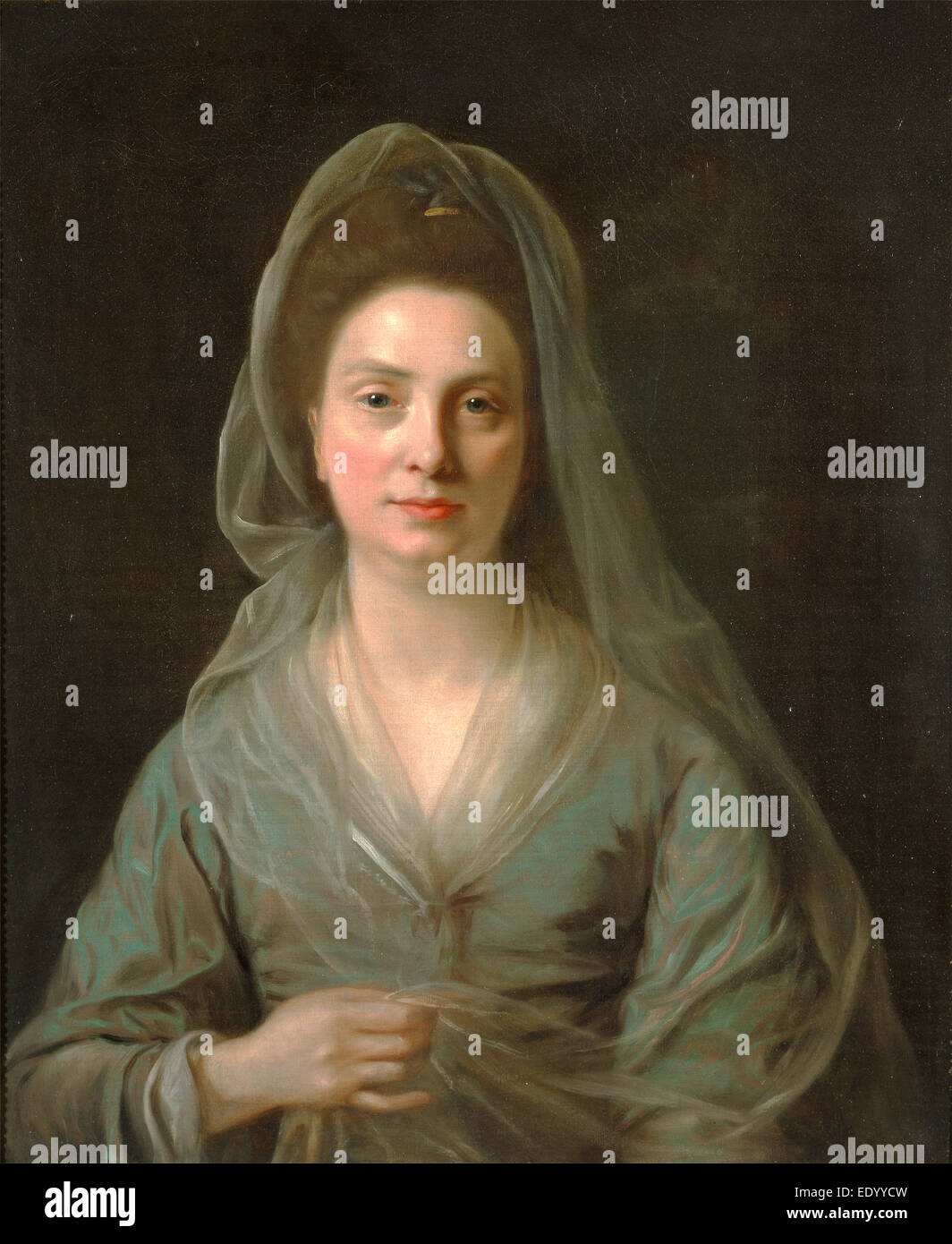 Frau Benjamin Cole, Nathaniel Hone, 1718-1784, Irisch Stockfoto