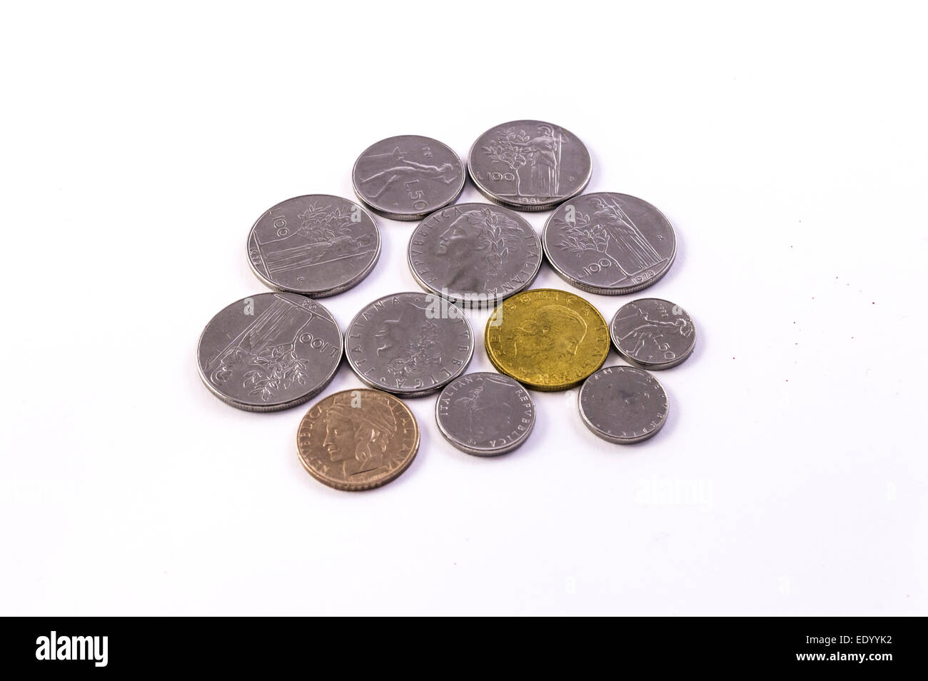 Italian lire lira currency Fotos und Bildmaterial in hoher Auflösung