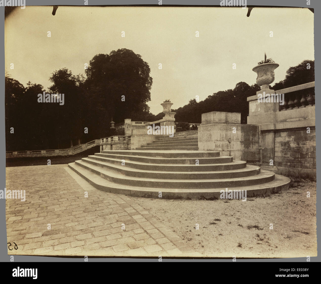 Parc de Saint Cloud; Eugène Atget, Französisch, 1857-1927; Saint-Cloud, Frankreich; 1904; Albumin-Silber-print Stockfoto