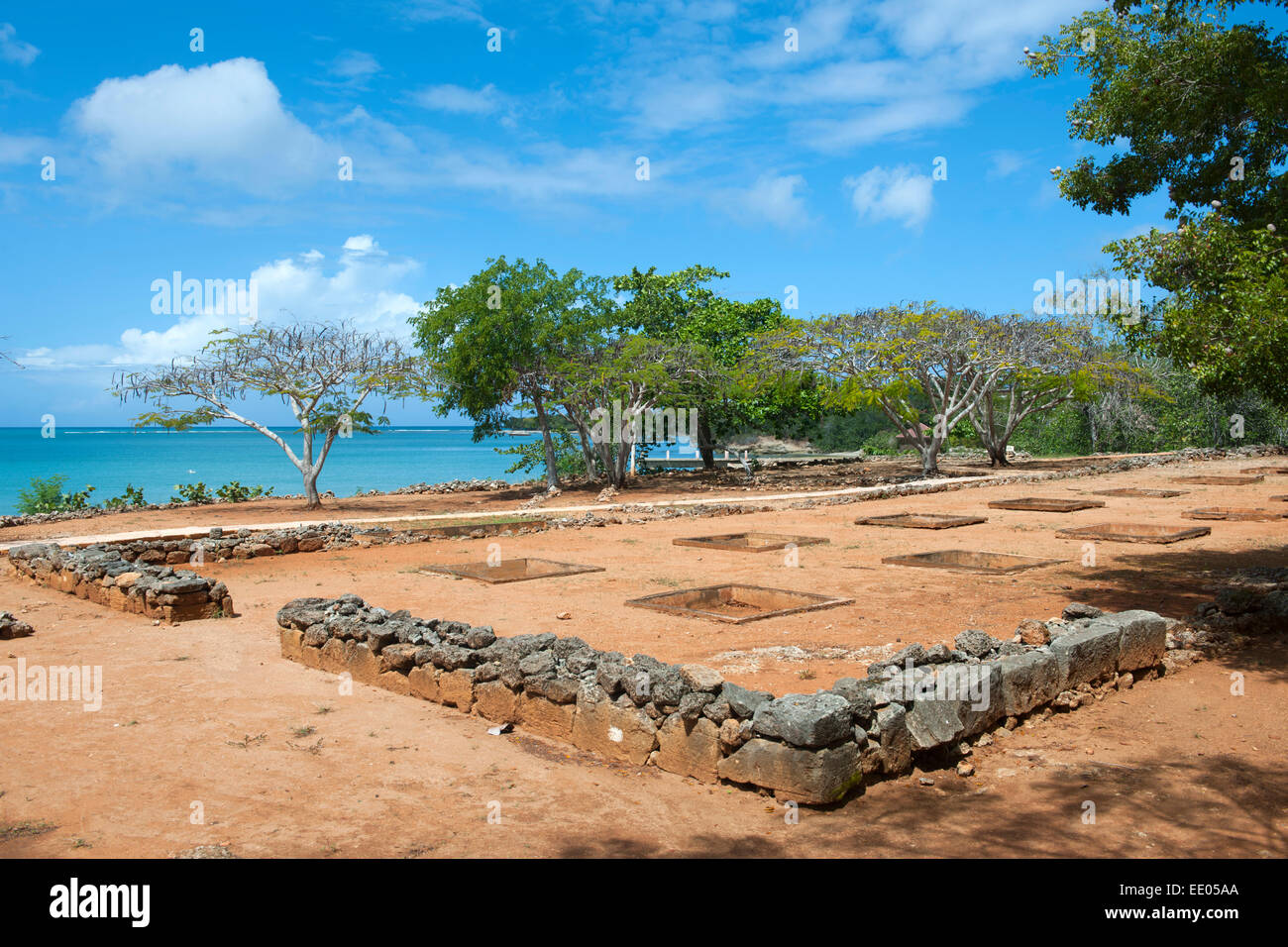 Dominikanische Republik, Nordküste, Ausgrabungen von La Isabela Vieja Bei El Castillo, der Auf Seiner Zweiten Amerika-Reise (149 Stockfoto