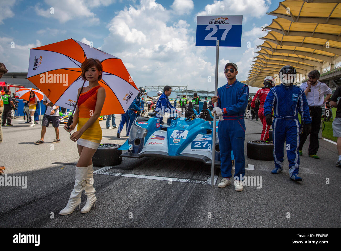 Asiatischen Le Mans Serie und Sepang 1000k Stockfoto